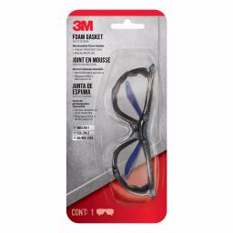 3M Performance Eyewear Foam-Gasket Safety Glasses with Mirrored Anti-Fog Lenses (6-Pack) thumbnail 2