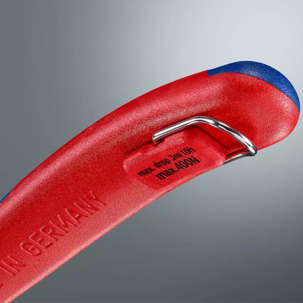 KNIPEX 8 in. High Leverage CoBolt Bolt Cutters with Notched Blade and Tether Attachment