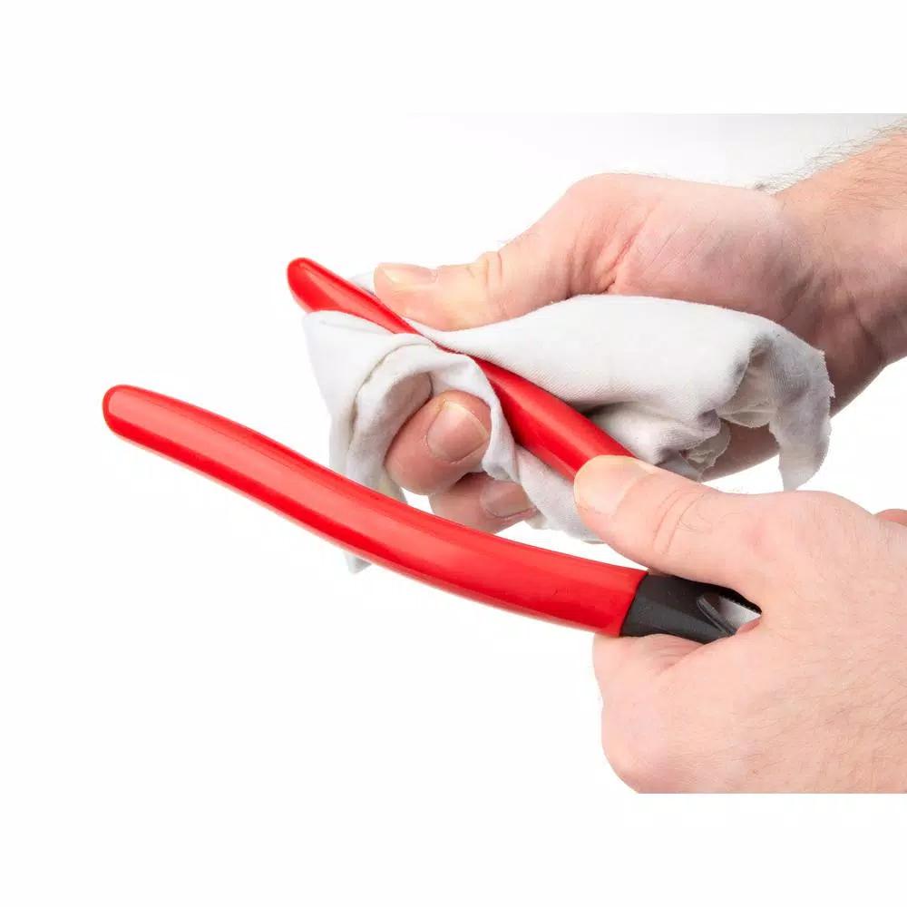 TEKTON 9-1/2 in. Lineman's Pliers with Induction-Hardened Side Cutters
