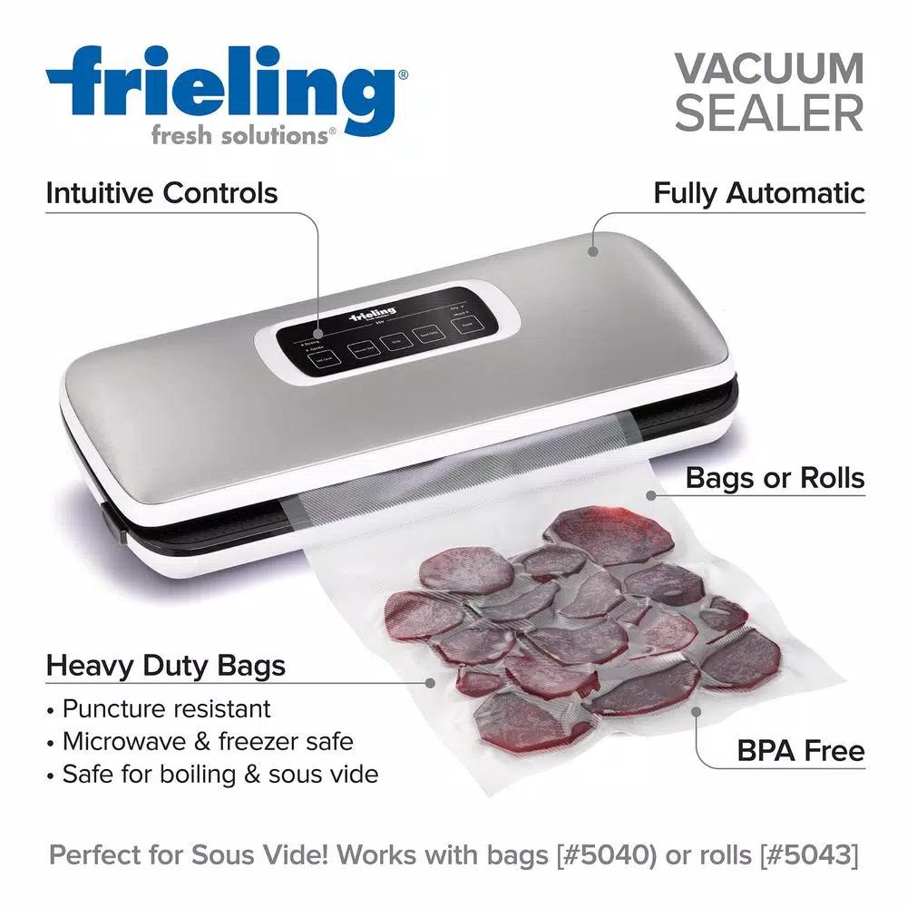 Frieling Automatic Food Sealing Vacuum Machine, Silver