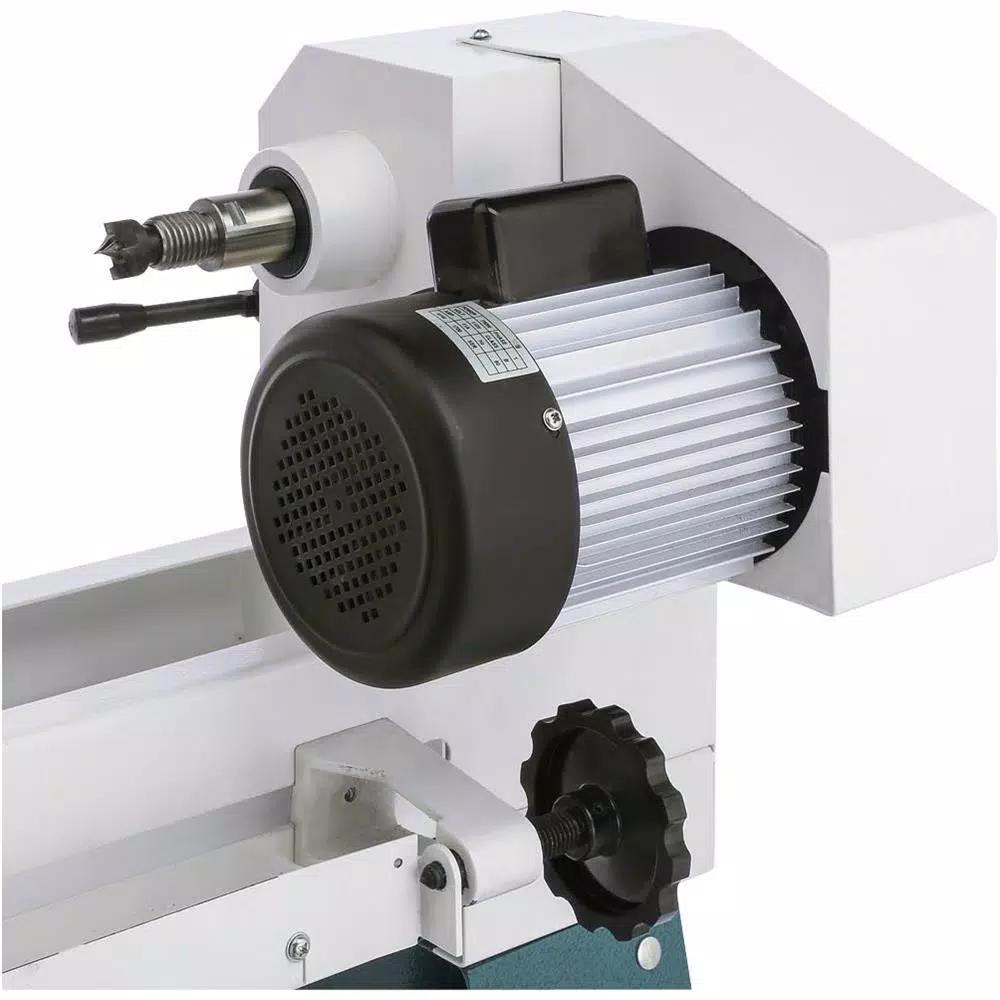 Grizzly Industrial 14 in. x 37 in. Wood Lathe with Copy Attachment, 3/4 HP, 110V