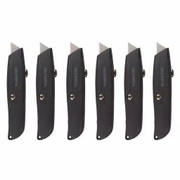 OLYMPIA Tools 6-Piece Retractable Utility Knife Set with Metal Construction thumbnail 1