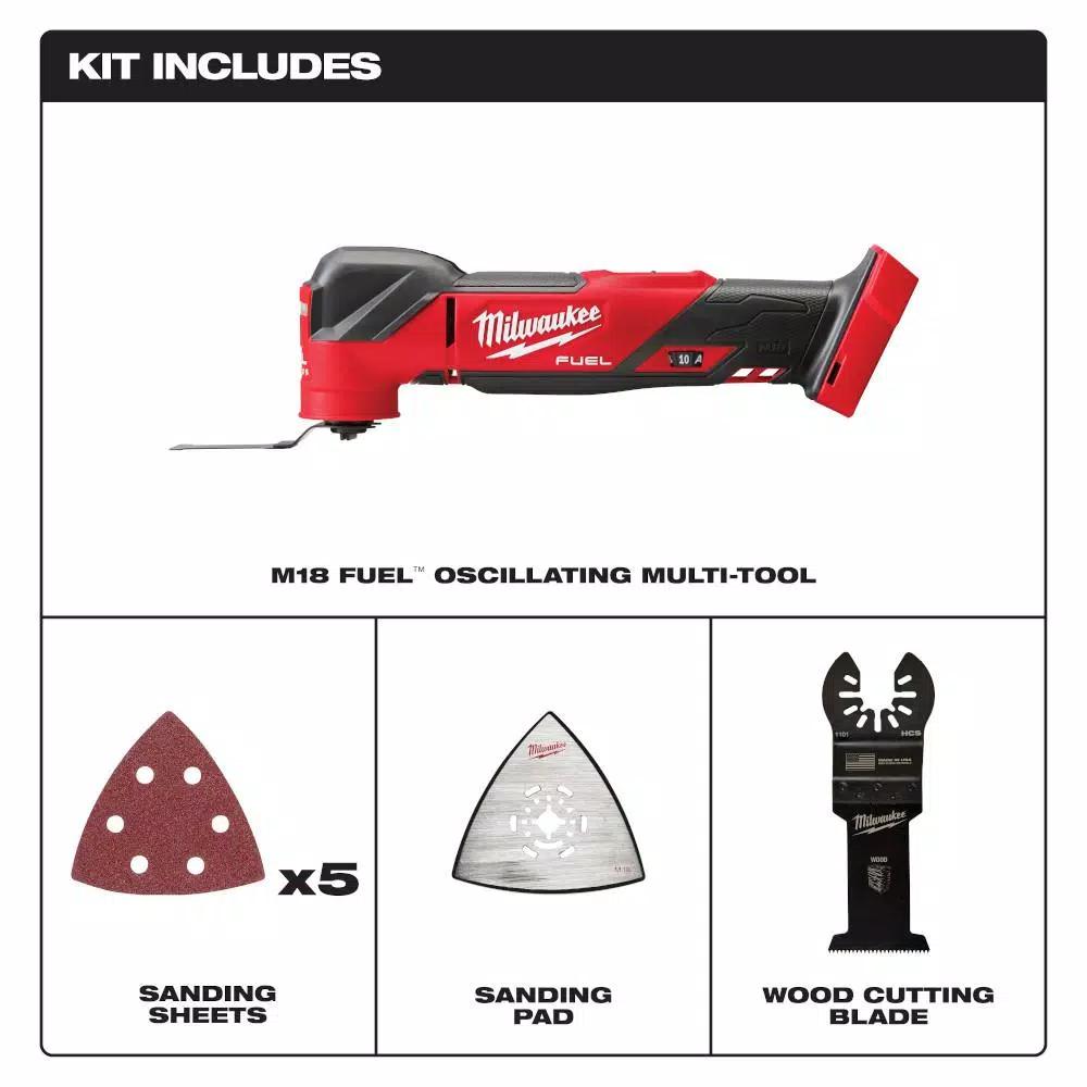 Milwaukee M18 FUEL 18V Brushless Oscillating Multi-Tool (Tool-Only)