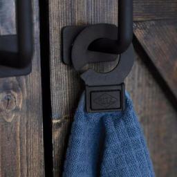 RITZ Hook and Hang Federal Blue Woven Cotton Kitchen Towels, Set of 2 thumbnail 2