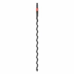 Milwaukee SHOCKWAVE 1/2 in. x 24 in. Carbon Lineman's Impact Auger Bit thumbnail 1
