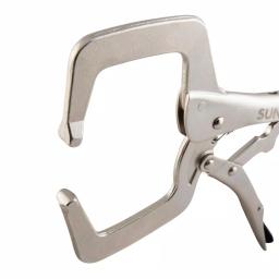 SUNEX TOOLS Sunex LC11 11 in. Locking C-Clamp with 3-3/8 in. Jaw Capacity thumbnail 3