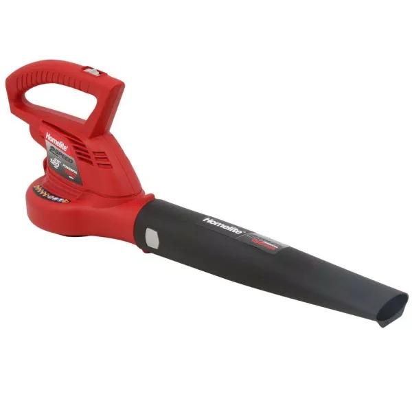 Homelite 7 Amp Electric Handheld Leaf Blower and Sweeper, 150 MPH, 233 CFM
