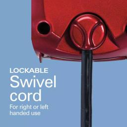 Hamilton Beach Professional 5-Speed Hand Mixer, Red and Chrome with Attachments and Storage Case thumbnail 5
