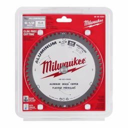 Milwaukee 6-1/2 in. 54T Carbide Aluminum and Metal Cutting Circular Saw Blade thumbnail 5