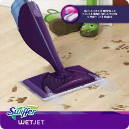 Swiffer WetJet Power Mop Starter Kit for Hardwood, Laminate, and Tile Floors thumbnail 6