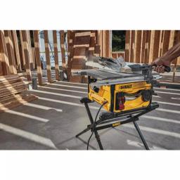 DEWALT 8-1/4 in. 15 Amp Corded Compact Jobsite Table Saw with Bonus Stand thumbnail 8