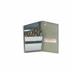 Triumph Twist Drill 29-Piece High Speed Steel Twist Drill Bit Set, 1/16 in. to 1/2 in., Black/Bronze Oxide Finish thumbnail 1