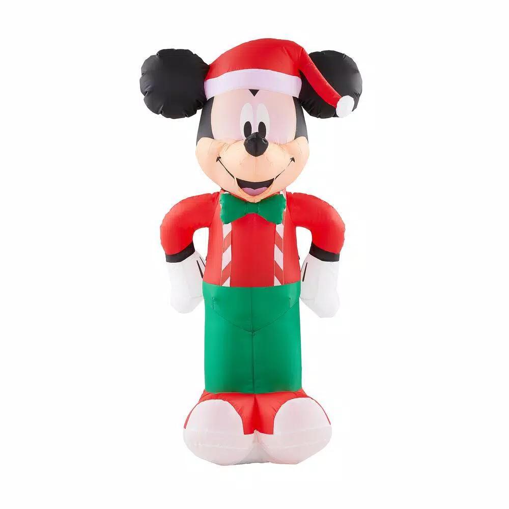 Disney Mickey Mouse 3.5 ft. Inflatable Holiday Decoration with LED Lights