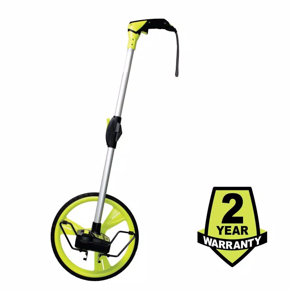 Calculated Industries Wheel Master Classic 12.5 in. Measuring Wheel, Heavy-Duty Folding Hand Tool