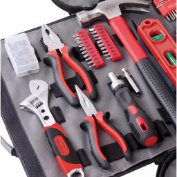 Apollo Tools 91-Piece Household Tool Kit with Roll-Up Zippered Carrying Bag thumbnail 3