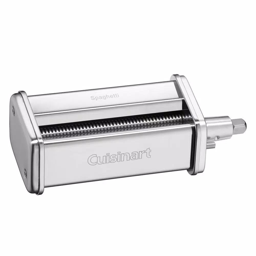 Cuisinart Stainless Steel Pasta Roller and Cutter Attachment for Stand Mixers, 5.5 Qt.