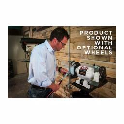 Jet JWBG-8 8 in. 1/2 HP 115-Volt Slow Speed Bench Grinder for Woodworking thumbnail 7