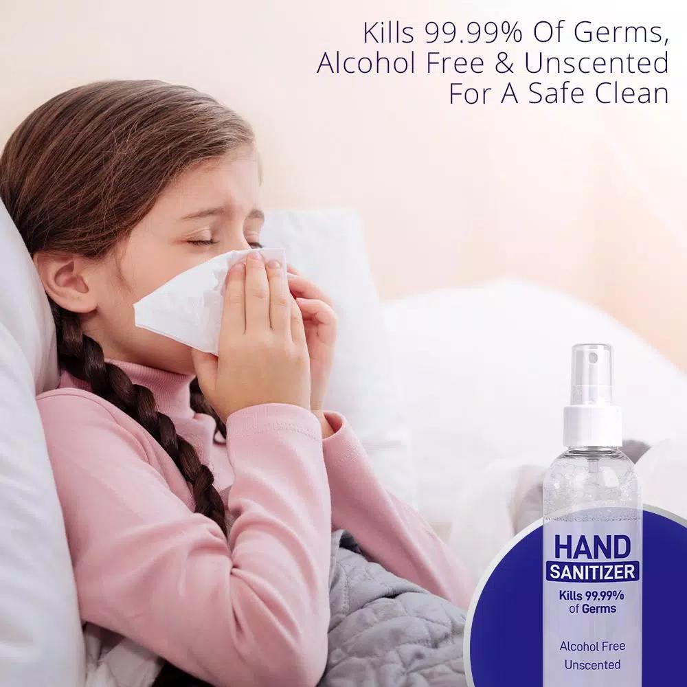 Unbranded Advanced Hand Sanitizer Spray, 8 oz. (Pack of 48)