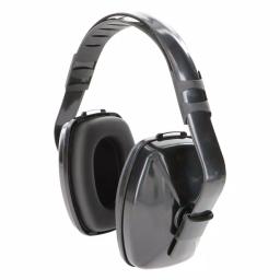 HDX Black Passive Hearing Protection Ear Muffs, 23 dB NRR, Lightweight Over-the-Head Design thumbnail 2