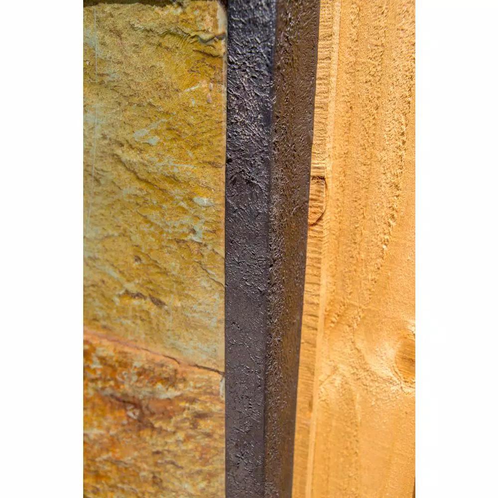 Kenroy Home Triptych Resin and Slate Indoor/Outdoor Wall Fountain, 37 in.