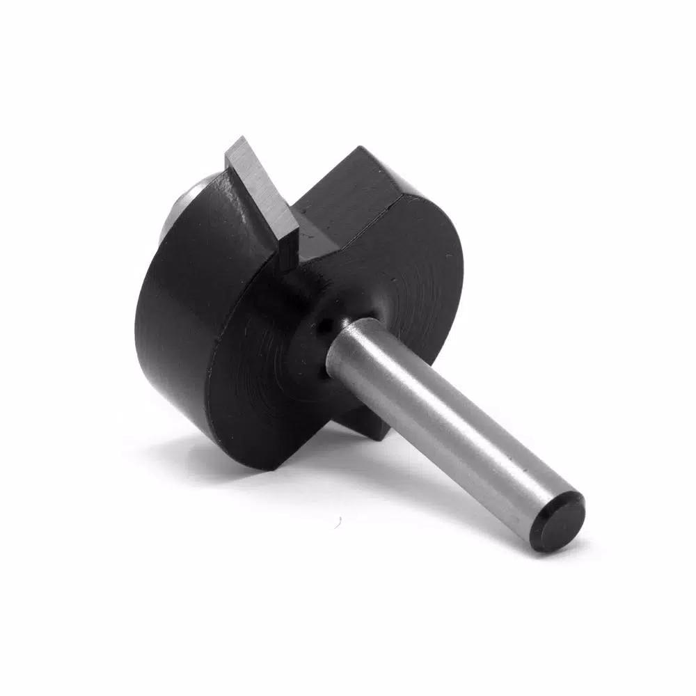 WEN 1-1/4 in. Carbide Tipped Rabbeting Router Bit, 1/4 in. Shank