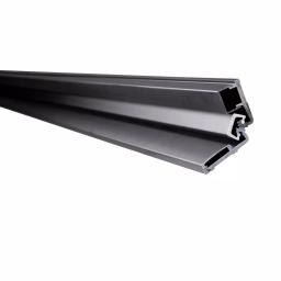 Global Door Controls 83 in. Heavy Duty Continuous Hinge, Limited Frame, Duranodic Finish thumbnail 1