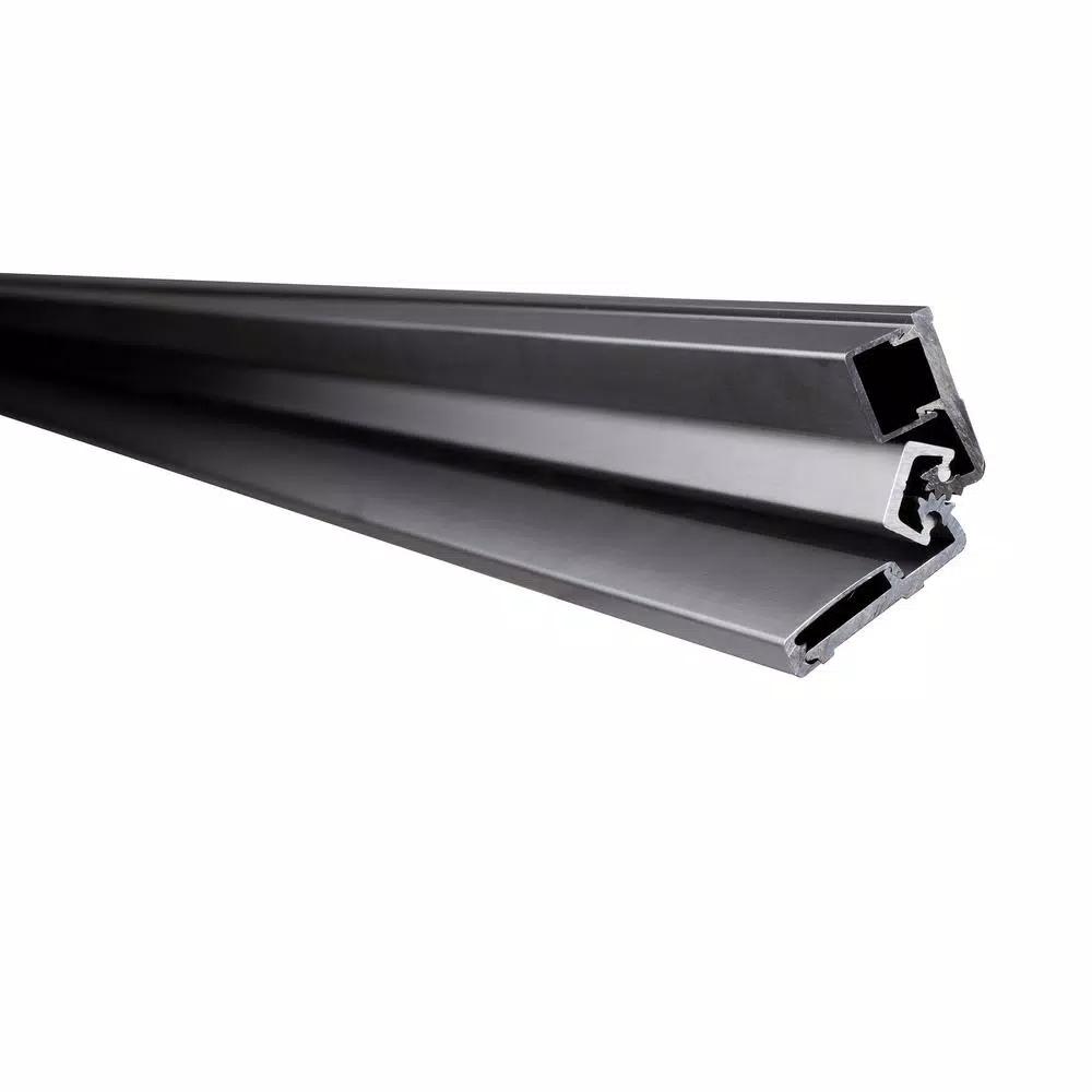 Global Door Controls 83 in. Heavy Duty Continuous Hinge, Limited Frame, Duranodic Finish