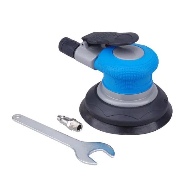 Steel Core 5 in. Air Palm Orbital Sander Pneumatic Disc Sander