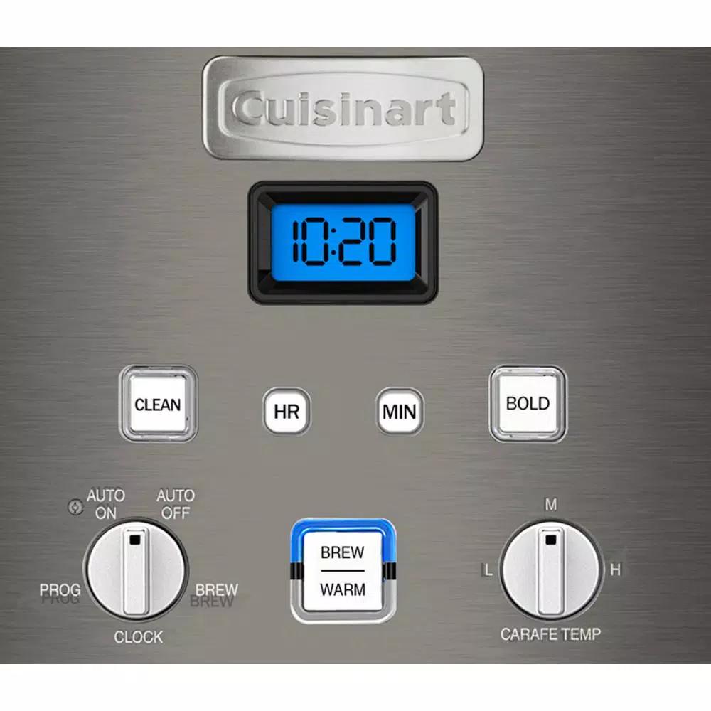 Cuisinart Coffee Center 12-Cup Coffee Maker and Single Serve Brewer, Black Stainless Steel
