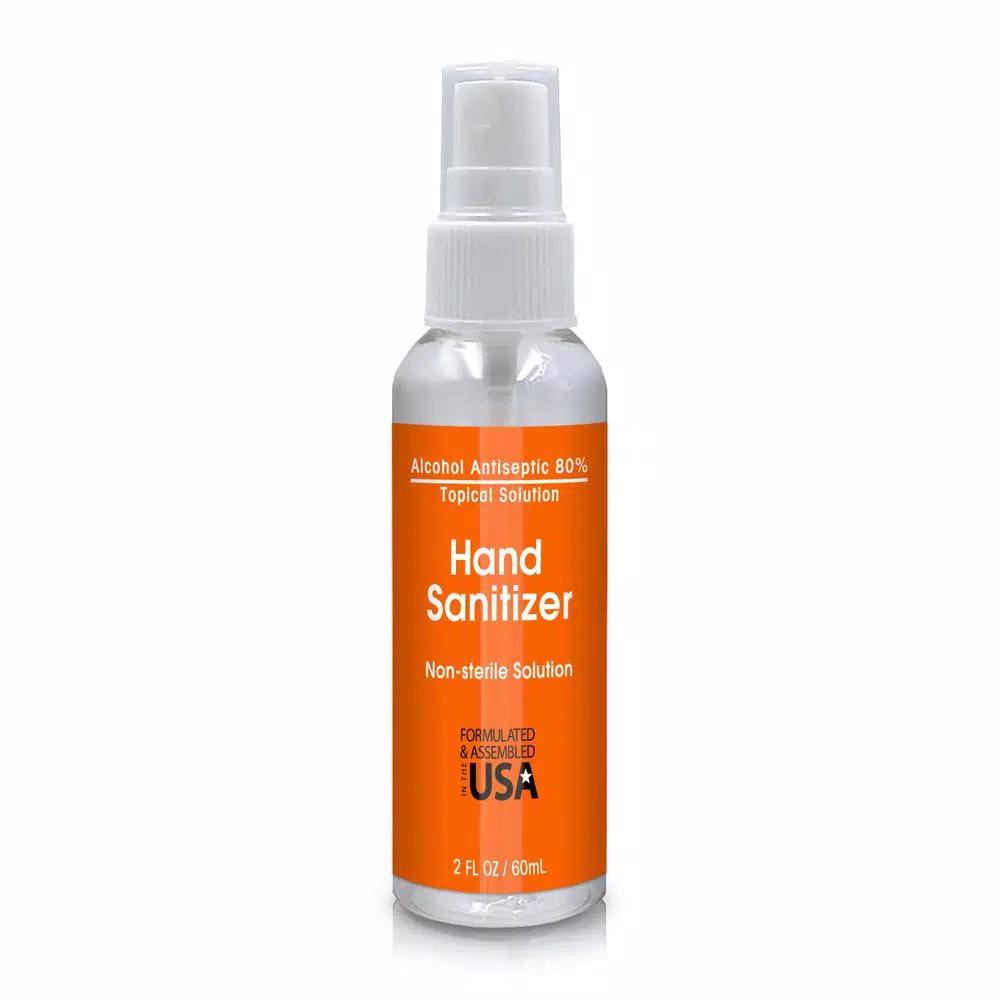 Unbranded 80% Ethyl Alcohol Hand Sanitizer Spray, 2 oz. (16-Pack)