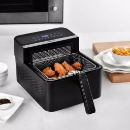 KALORIK 2-in-1 Digital Air Fryer and Deep Fryer, 3.5 Qt., Black thumbnail 8