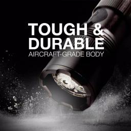 Energizer TAC-R 700 Rechargeable LED Tactical Flashlight, 700 Lumens, Aircraft-Grade Aluminum thumbnail 4