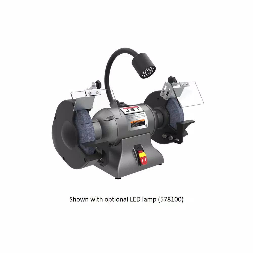 JET 1 HP 8 in. Industrial Metalworking Bench Grinder, 115/230 V IBG-8