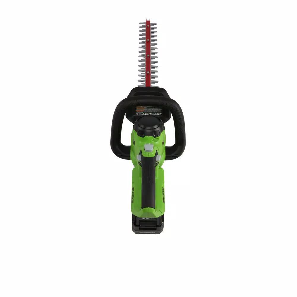 Greenworks 24V Cordless 22 in. Hedge Trimmer, Tool Only