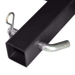 Unbranded Bridgeland 500 lb. Capacity Steel Hitch Cargo Carrier, 53 in. x 19 in., for 2 in. Receiver thumbnail 2