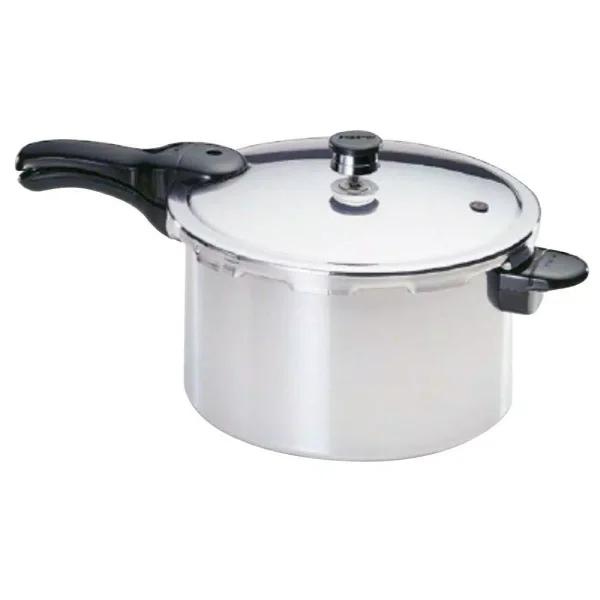 Presto 8 Qt. Aluminum Stovetop Pressure Cooker with Cooking Rack