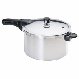 Presto 8 Qt. Aluminum Stovetop Pressure Cooker with Cooking Rack thumbnail 1