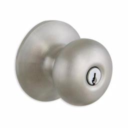 Defiant Berwick Stainless Steel Keyed Entry Door Knob, ANSI Grade 3 thumbnail 1
