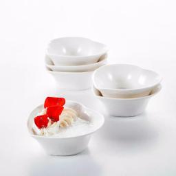 MALACASA 3.5 in. White Ceramic Ramekins Set of 6 - Porcelain Souffle Dishes thumbnail 4