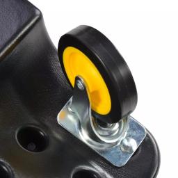 Omega Lift 48 in. HDPE Plastic Mechanic Creeper with Padded Headrest and Dual Tool Trays, 440 lb. Capacity thumbnail 5