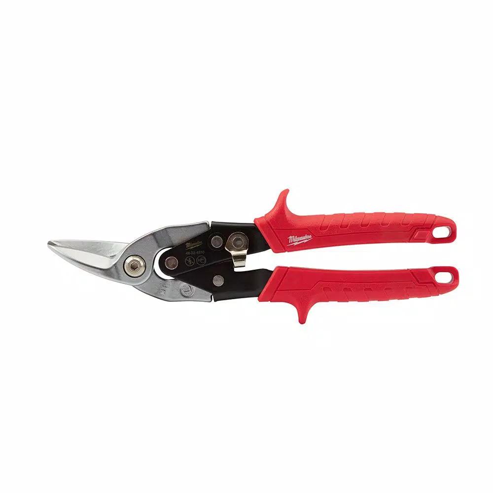 Milwaukee 5-Piece Aviation Snips Set, Forged Steel Blades, Left, Right, Straight & Offset