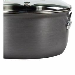 T-fal Ultimate 12-Piece Hard-Anodized Aluminum Nonstick Cookware Set, Black thumbnail 3
