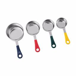 Fox Run 4-Piece Stainless Steel Measuring Cup Set with Color-Coated Handles thumbnail 10