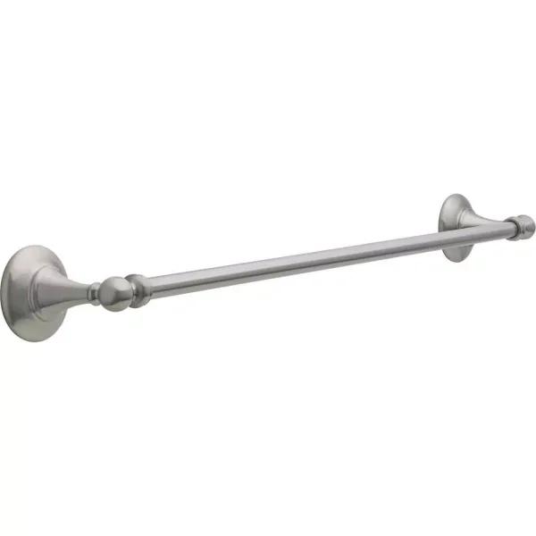 Delta Greenwich II 24 in. Single Towel Bar in SpotShield Brushed Nickel