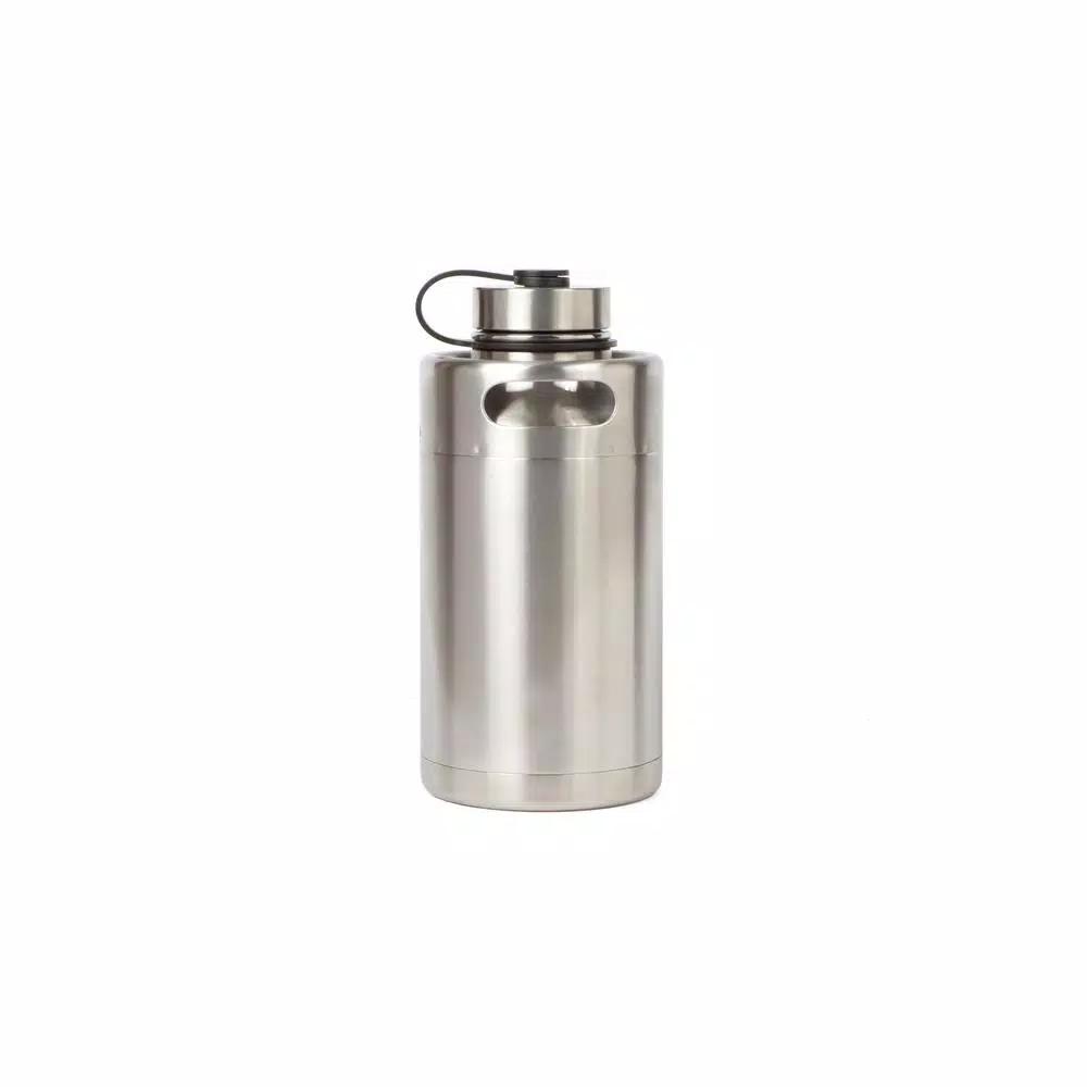Manna 64 oz. Stainless Steel Double Wall Vacuum-Sealed Keg Growler