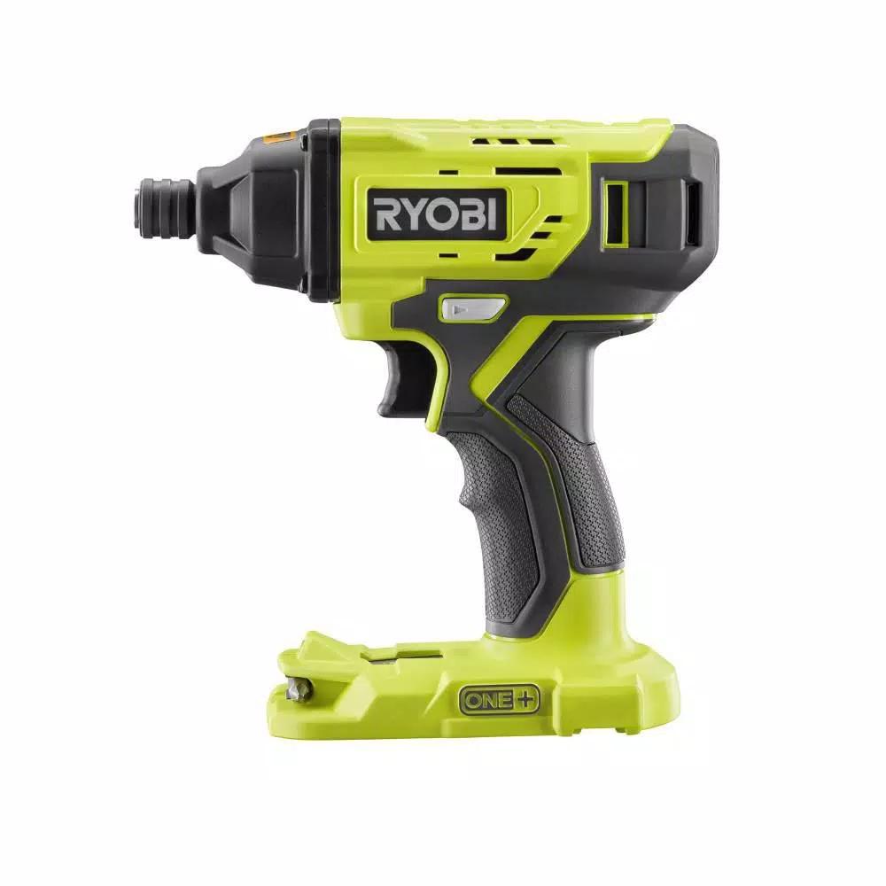 RYOBI 18V ONE+ Cordless 1/4 in. Impact Driver Kit with (2) 1.5 Ah Batteries, Charger, Bag, and 20-Piece Bit Set