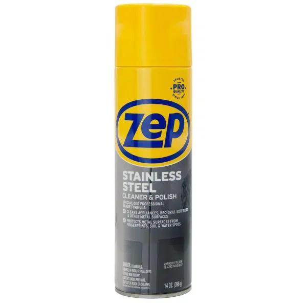 Zep Stainless Steel Polish, 14 oz. Aerosol Spray