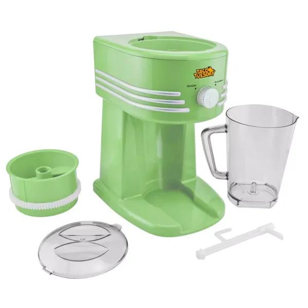 Taco Tuesday 40 oz. Frozen Beverage Station, Lime Green Ice Crusher & Slush Maker