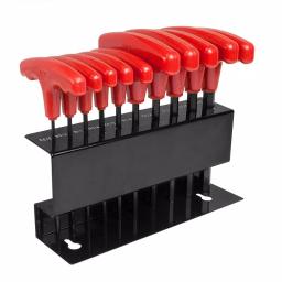 Freeman 10-Piece SAE T-Handle Hex Wrench Set with Metal Stand thumbnail 2