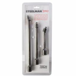 STEELMAN PRO 3-Piece Pinless Swivel Impact Extension Adapter Set, 1/2 in. Drive to 3/8 in. Drive thumbnail 5